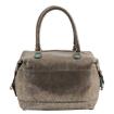 Gabs Handtas Metalic Suede Argento 04
