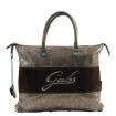 Gabs Handtas Metalic Suede Argento 05