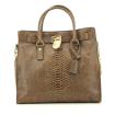 Michael Kors Hamilton Handtas Python Mocca 30f2ghmt3d -01
