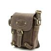 MicMac Schoudertas klein hunter Donker Bruin 02