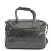 MicMac Handtas A4 craquelé Black 02