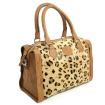 MicMac Handtas leder "Animal" Tijger 02