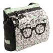 Zebra Trends Overslagtas Bril Black 02
