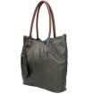 Twingbag Shopper Groot Bag in Bag Grau/Cognac 02