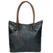 Twingbag Shopper Groot Bag in Bag Jeans/Cognac 01