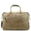 MicMac Handtas A4 craquelé Taupe 15232 -03