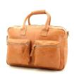 MicMac Handtas A4 craquelé Orange 02