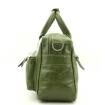 MicMac Handtas A4 craquelé Dark Green 03