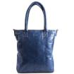 MicMac Shopper Hoog Model Craquelé Cobalt Blue 01