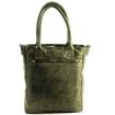MicMac Shopper Hoog Model Craquelé Dark Green 04