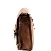 MicMac A4 Schoudertas Craquelé Dark Tan 03