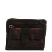 Spikes & Sparrow Dames Portemonnee Dark Brown01