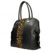 Adax Shopper softleder Panter Black-198819 -02