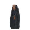 Twinbag Ritstas Donker Blauw/ Cognac 03