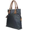 Twinbag Handtas Donker Blauw/Cognac 02
