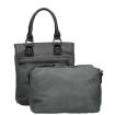 Twinbag Shopper Grijs/Zwart 05