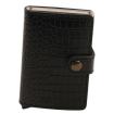 Secrid Creditcardhouder "MiniWallet" Croco Zwart 01