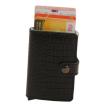 Secrid Creditcardhouder "MiniWallet" Croco Zwart 02