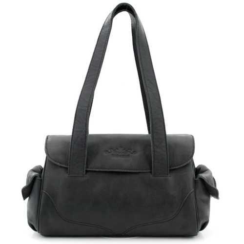 Gio Gini Shopper med. Klep Black