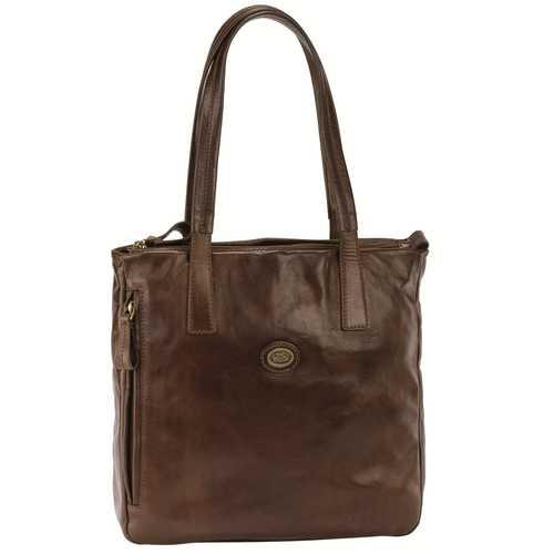 The Bridge Shopper hoog model Tabacco