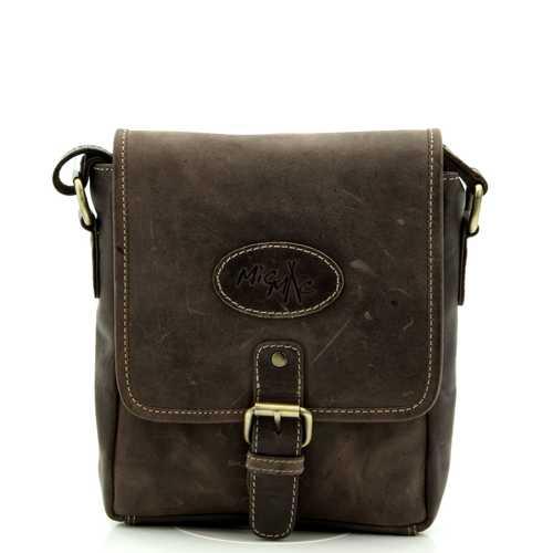 MicMac Schoudertas Dark Brown