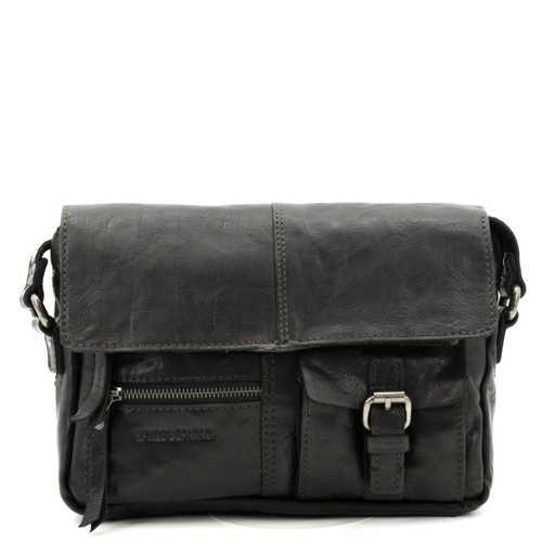 Spikes & Sparrow Schoudertas bm Black