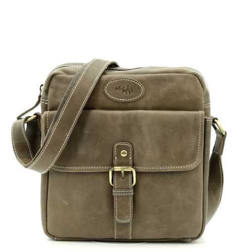 MicMac Ritstas Leder Hunter Grijs
