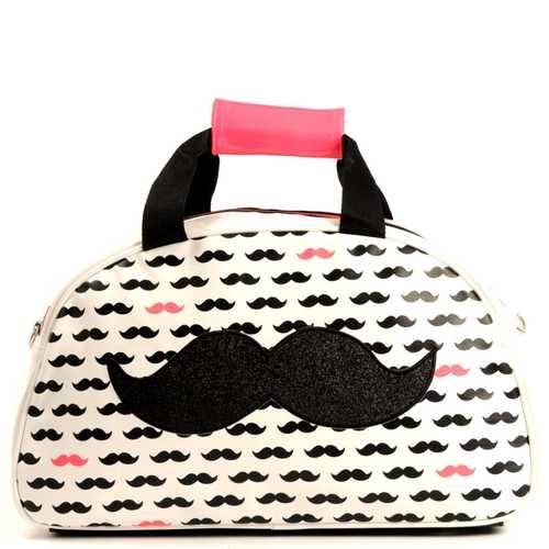 Zebra Bowler snor White