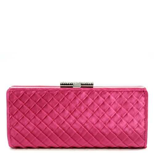 Avondtas Satijn Knip Rose