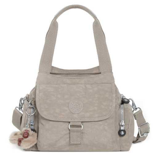 Kipling Hand/Schoudertas 'Fairfax' Warm Grey