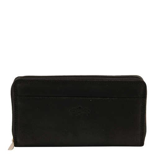 Gio Gini Dames Rits Portemonnee Black