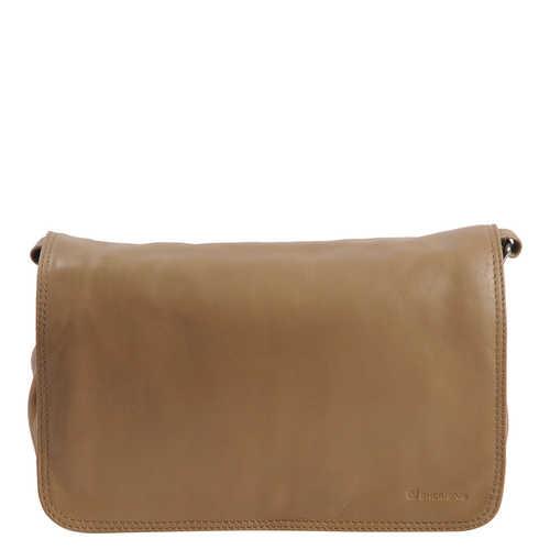 DD-Exclusive Schoudertas vakken Taupe