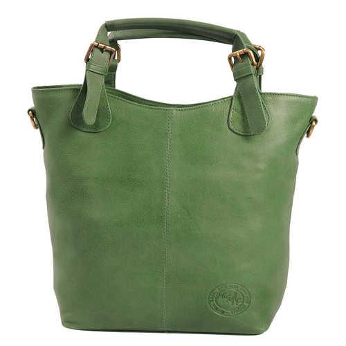 Micmac Rits/Handtas Cow Vintage Pine Green