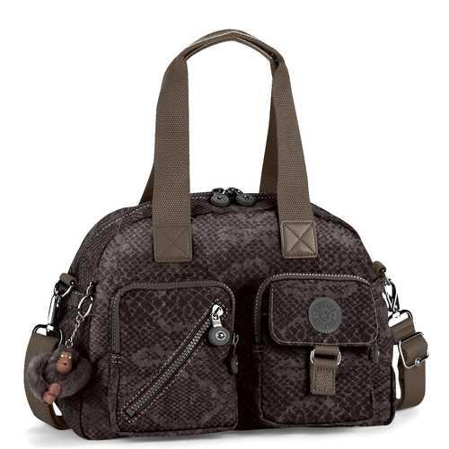 Kipling handtas 'Defea' Brown Snake