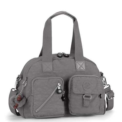 Kipling Defea Handtas Celo Grey