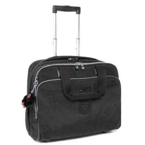 Kipling Laptoptrolley New Ceroc Black