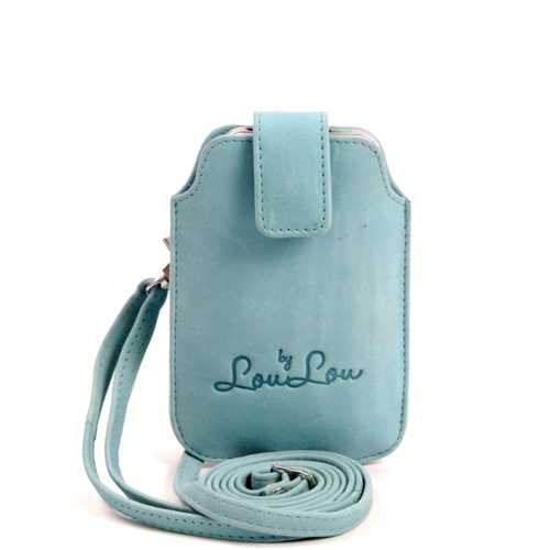 by LouLou Mobile Pochet Velvet Baby Blue