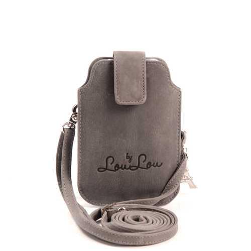 by LouLou Mobile Pochet Velvet Grey