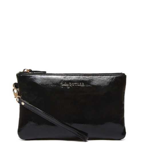 Butler Mighty Purse Clutch Glossy Black