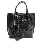 Gianni Chiarini Shopper Klein Croco Testa Moro