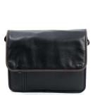 Berba Schoudertas Zwart/Taupe