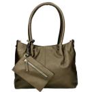 Twinbag Shopper bag in bag Brons