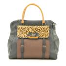 Guess Handtas Leopard Black