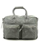 MicMac Westernbag A4 craquelé Grey