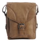 DD-Exclusive Schoudertas Leder Taupe