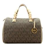 Michael Kors Handtas Logo Brown