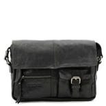 Spikes & Sparrow Schoudertas bm Black