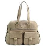 MicMac Ritstas A4 leder Taupe