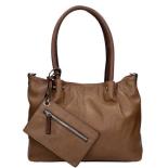Twinbag Shopper bag in bag Terra/Cognac