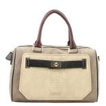 Guess Handtas Snake Taupe